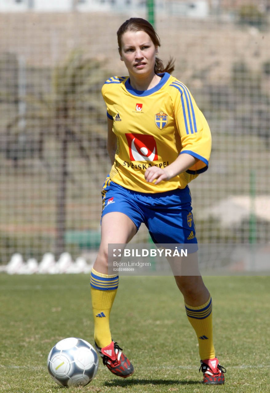 Fotboll, flick, Sverige, F19, Anna Hedström, Sverige