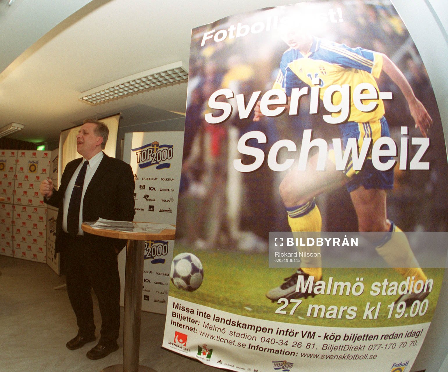 Inför träningsmatcherna mot Schweiz höll Tommy