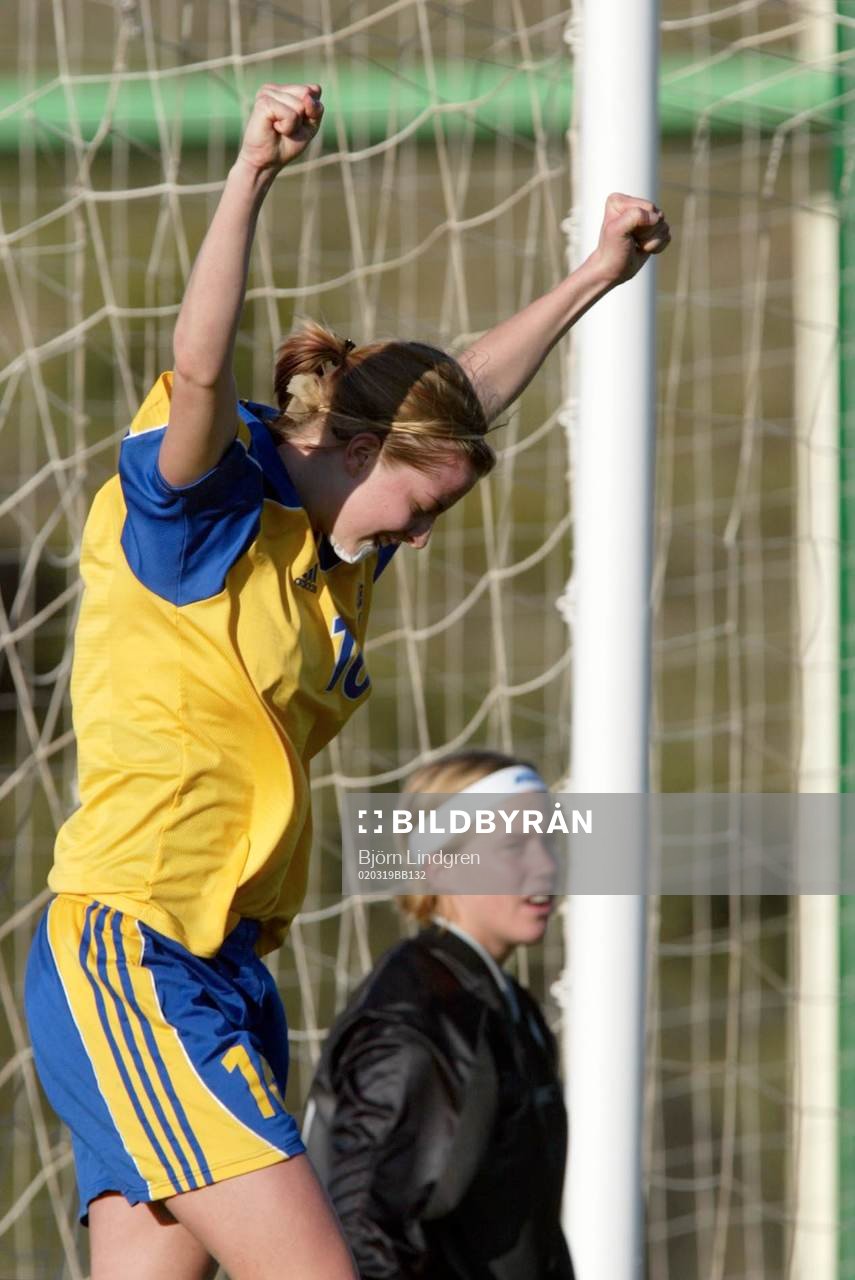Lotta Schelin, jubel