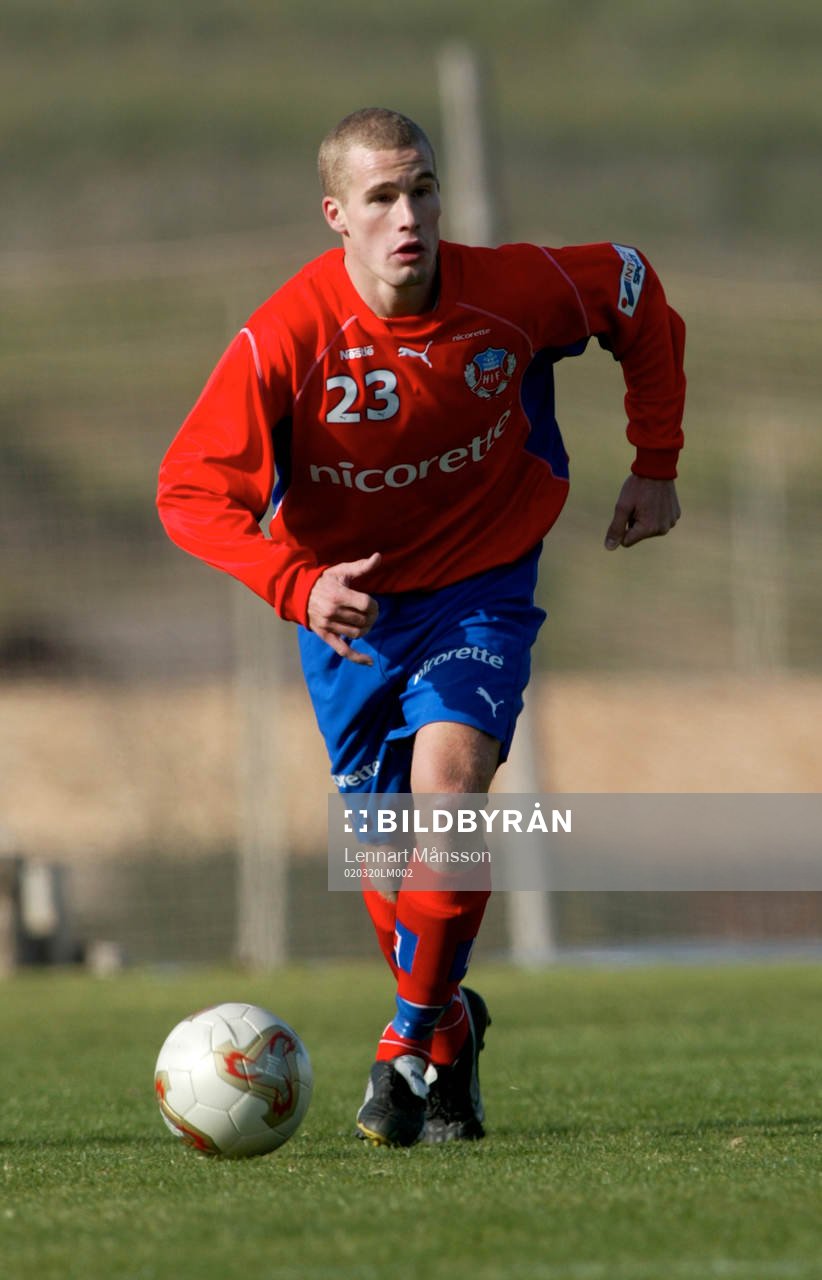 Fotboll La Manga,  Christoffer Andersson, Helsingborgs IF