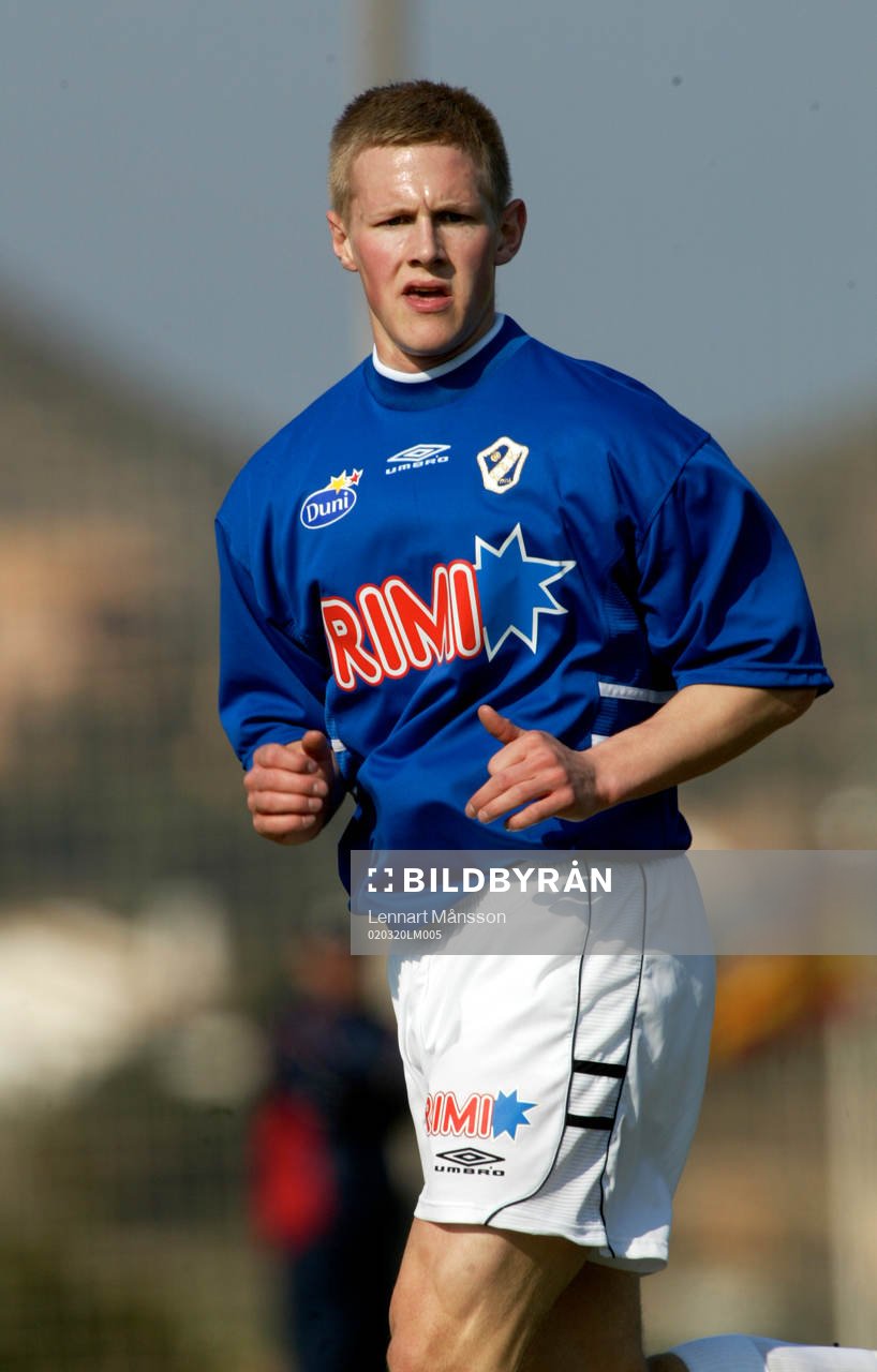 Fotboll La Manga Magnus Andersson, Halmstads BK