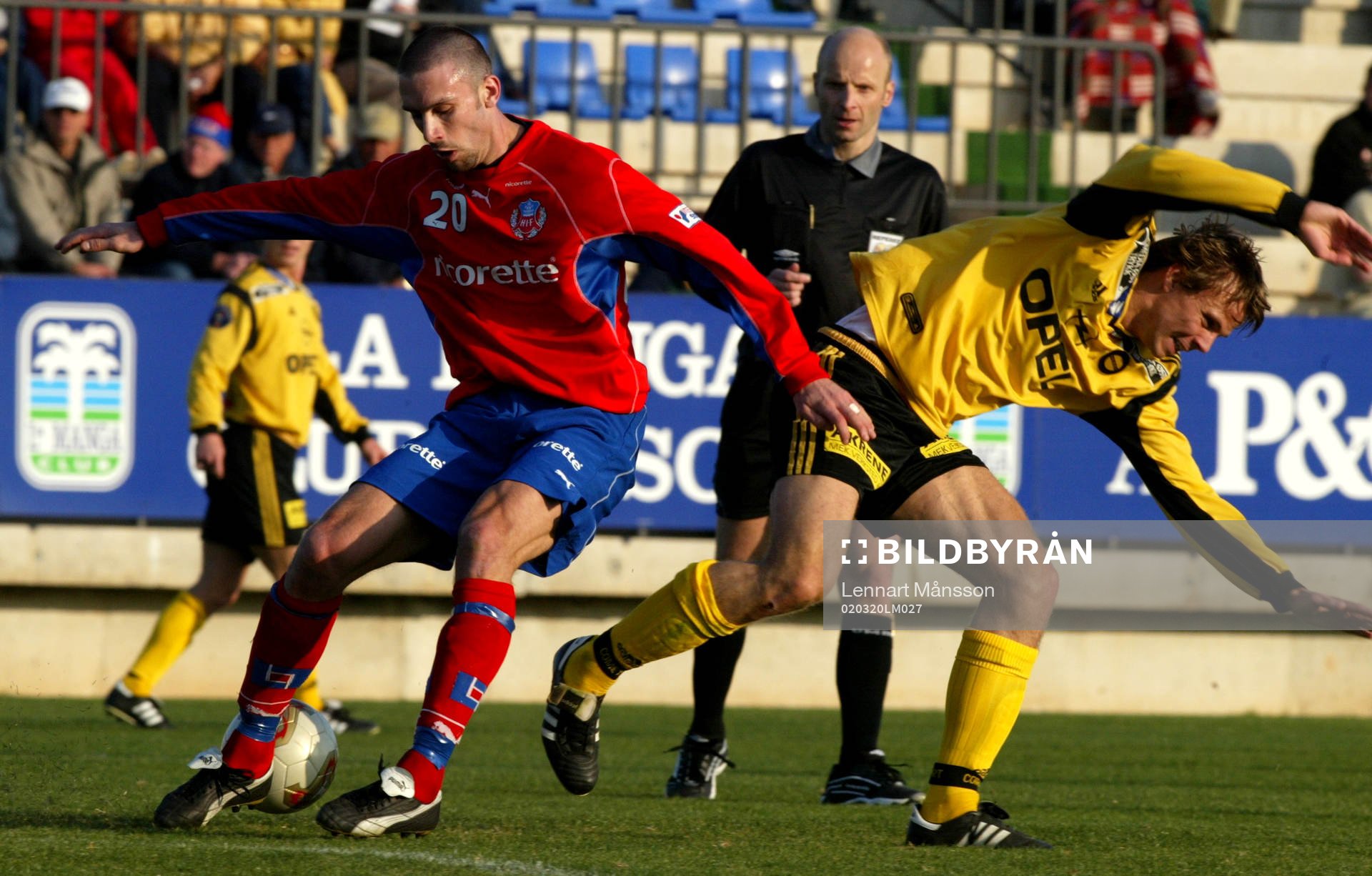 Fotboll La Manga, HIF - Lilleström