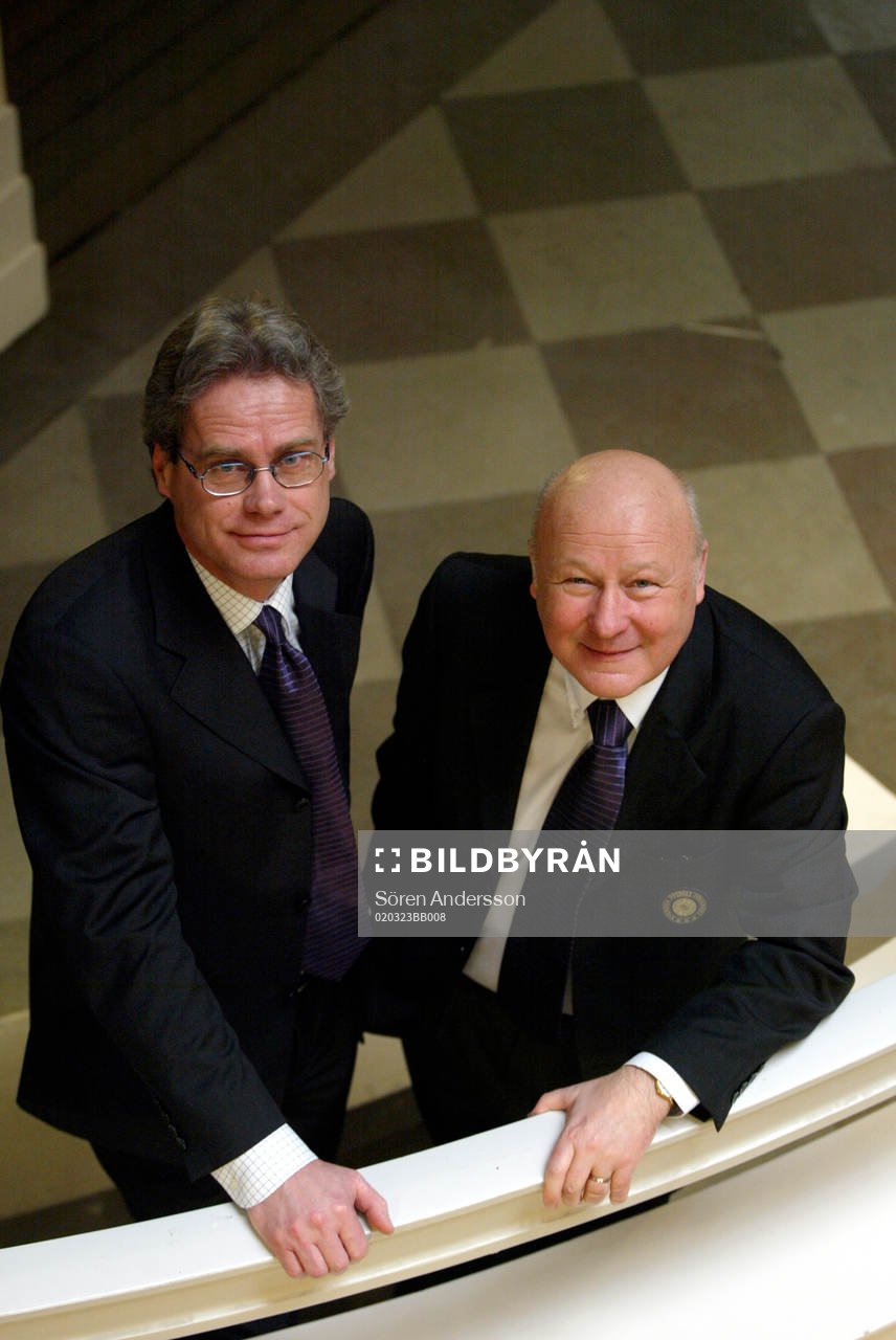 s Årsmöte:  Mats Aronsson och Lars Åke Lagrell