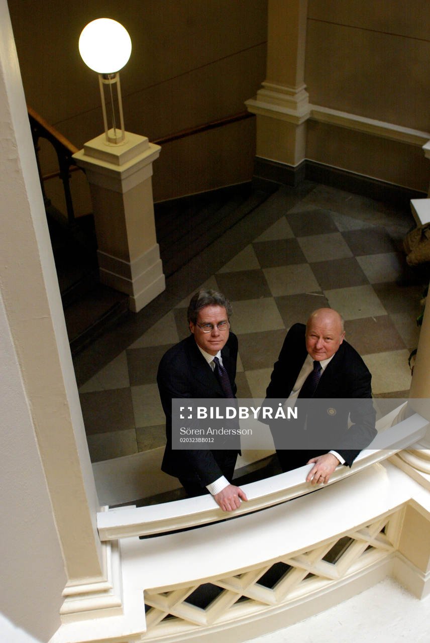 s Årsmöte:  Mats Aronsson och Lars Åke Lagrell