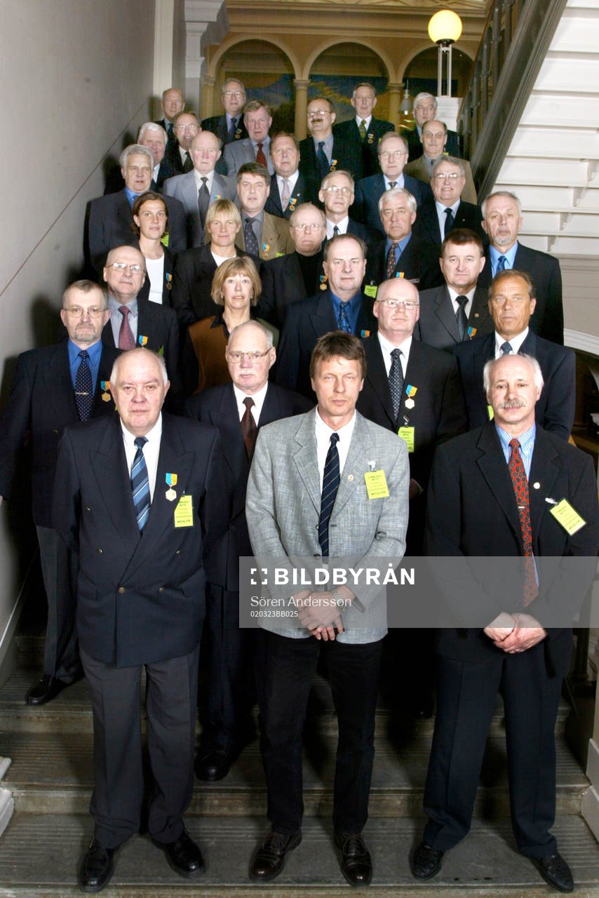 Gruppbild medaljörer