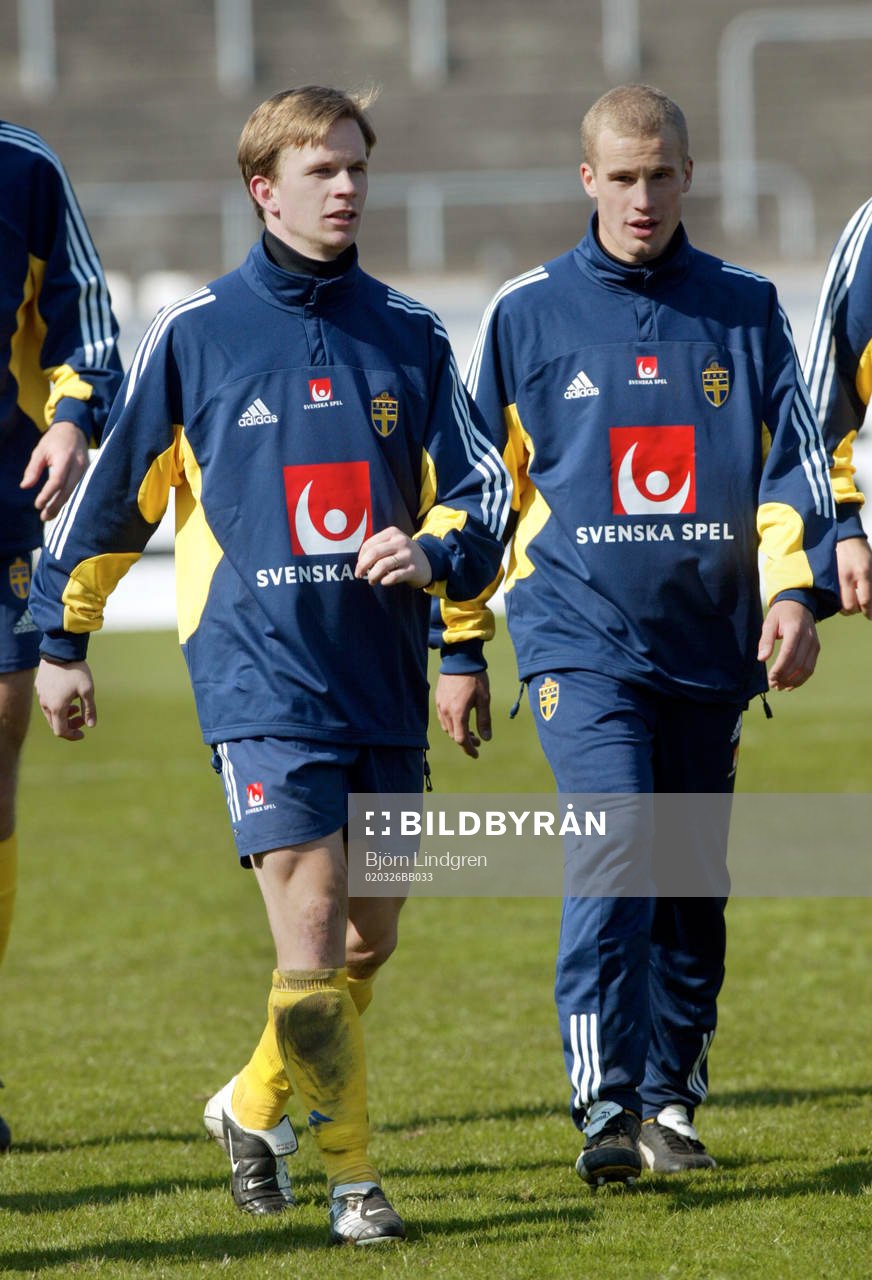 Tobias Linderoth och  Christoffer Andersson