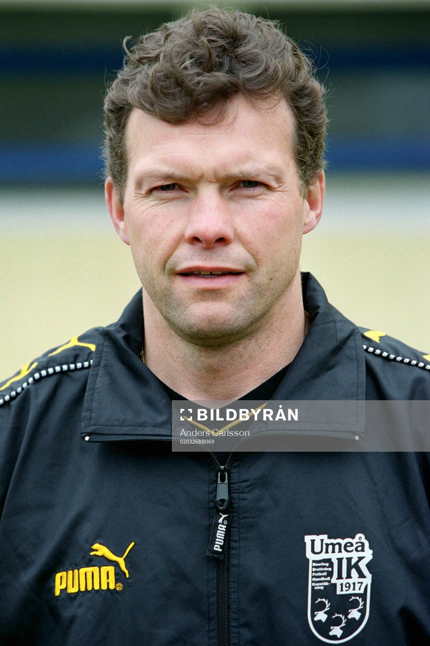 Börje Ärlesved, målvaktstränare, Umeå IK