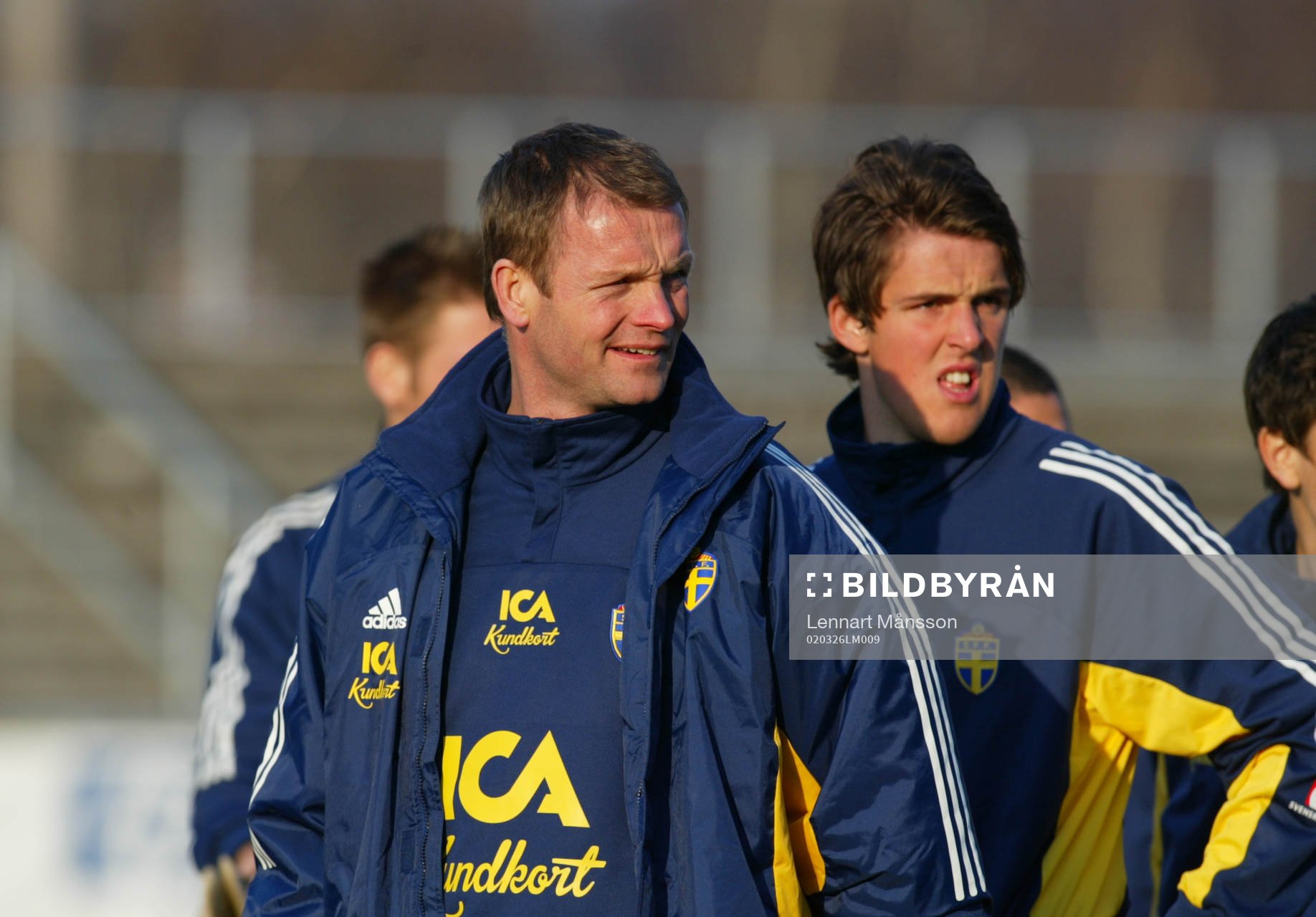 Fotboll U21, Sverige, Förbundskapten Torbjörn Nilsson och