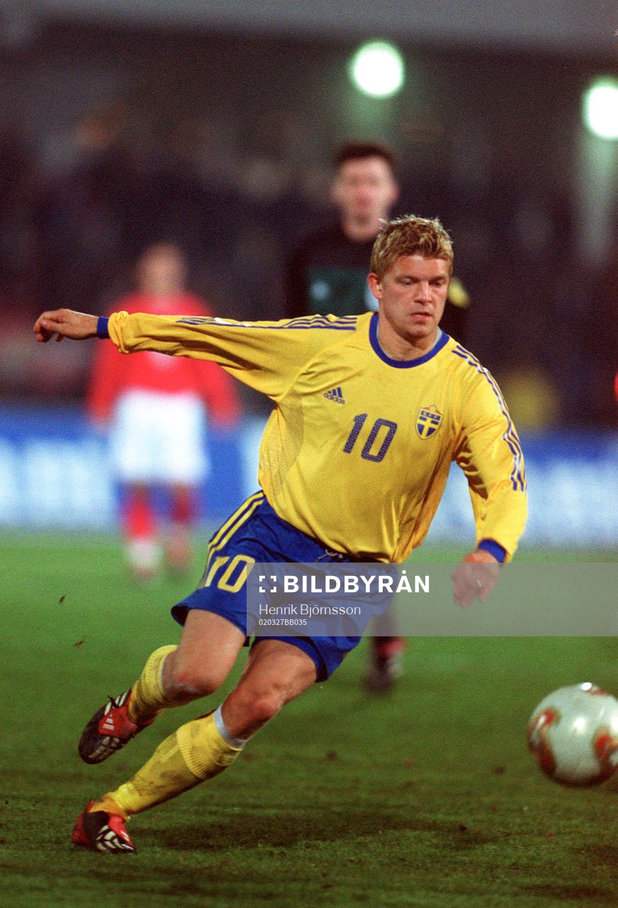 fotboll, Marcus Allbäck, Sverige