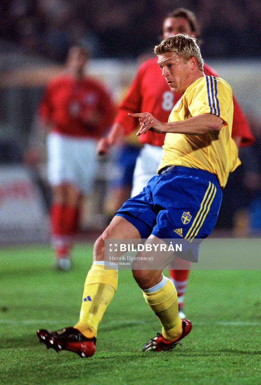 fotboll, Marcus Allbäck, Sverige