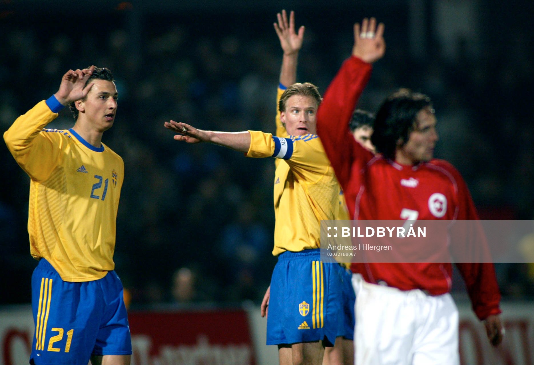 Sverige - Schweiz: Zlatan Ibrahimovic, Sverige