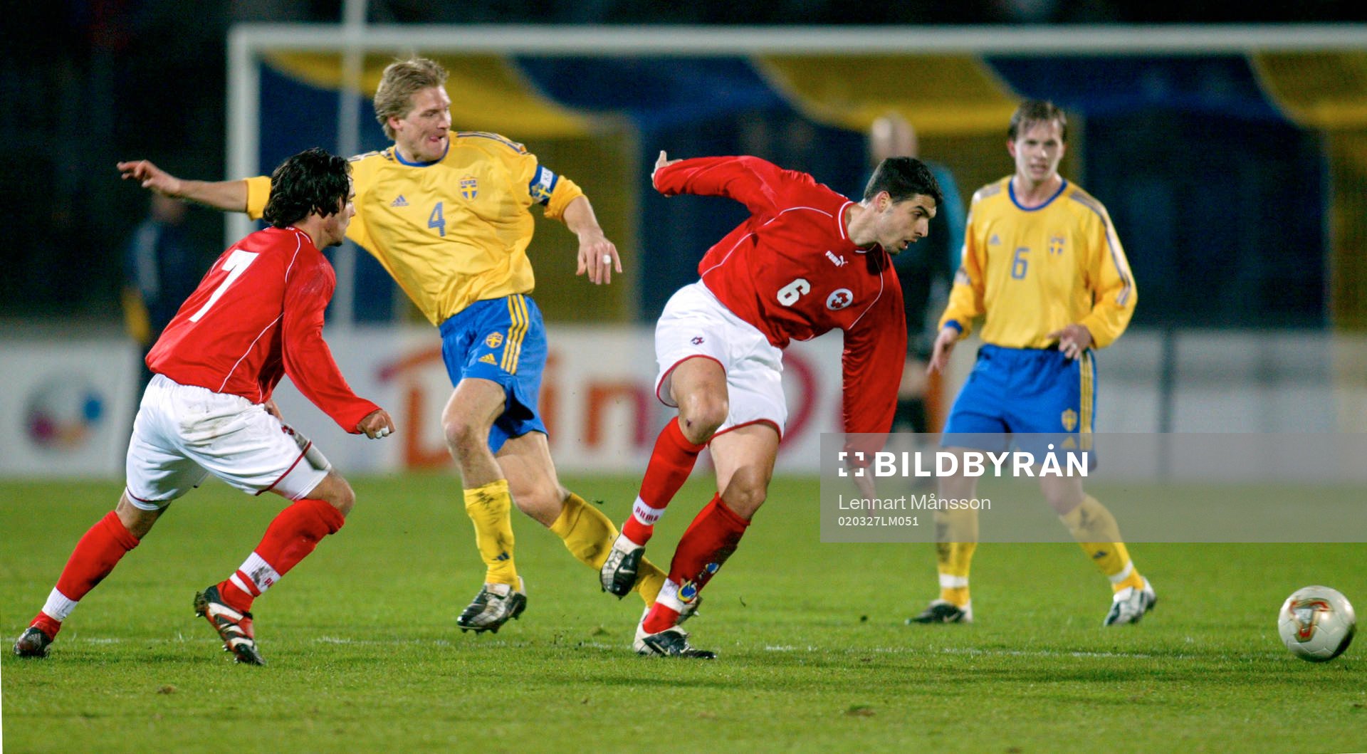 Johan Mjällby och Tobias Linderoth, Sverige, Ricardo