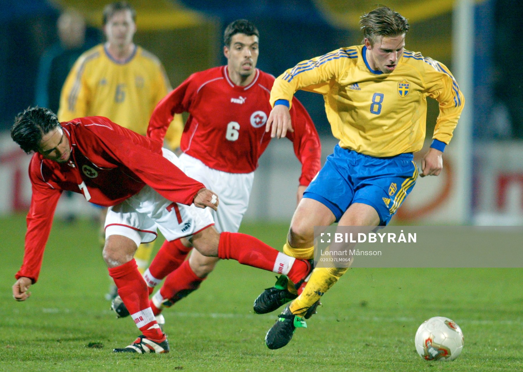 Anders Svensson, Sverige, Ricardo Cabanas, Fabio celestini,