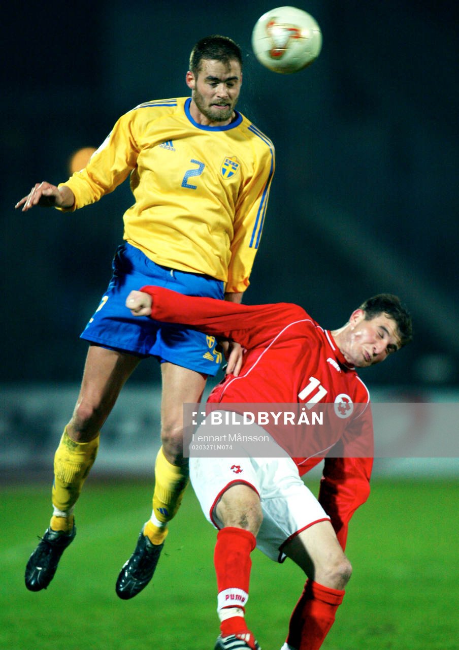 Olof Mellberg, Sverige och Alexander Frei
