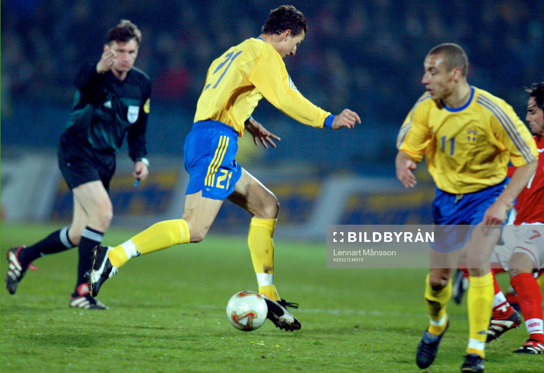 Zlatan Ibrahimovic, Henrik (Henke) Larsson, Sverige, dommare