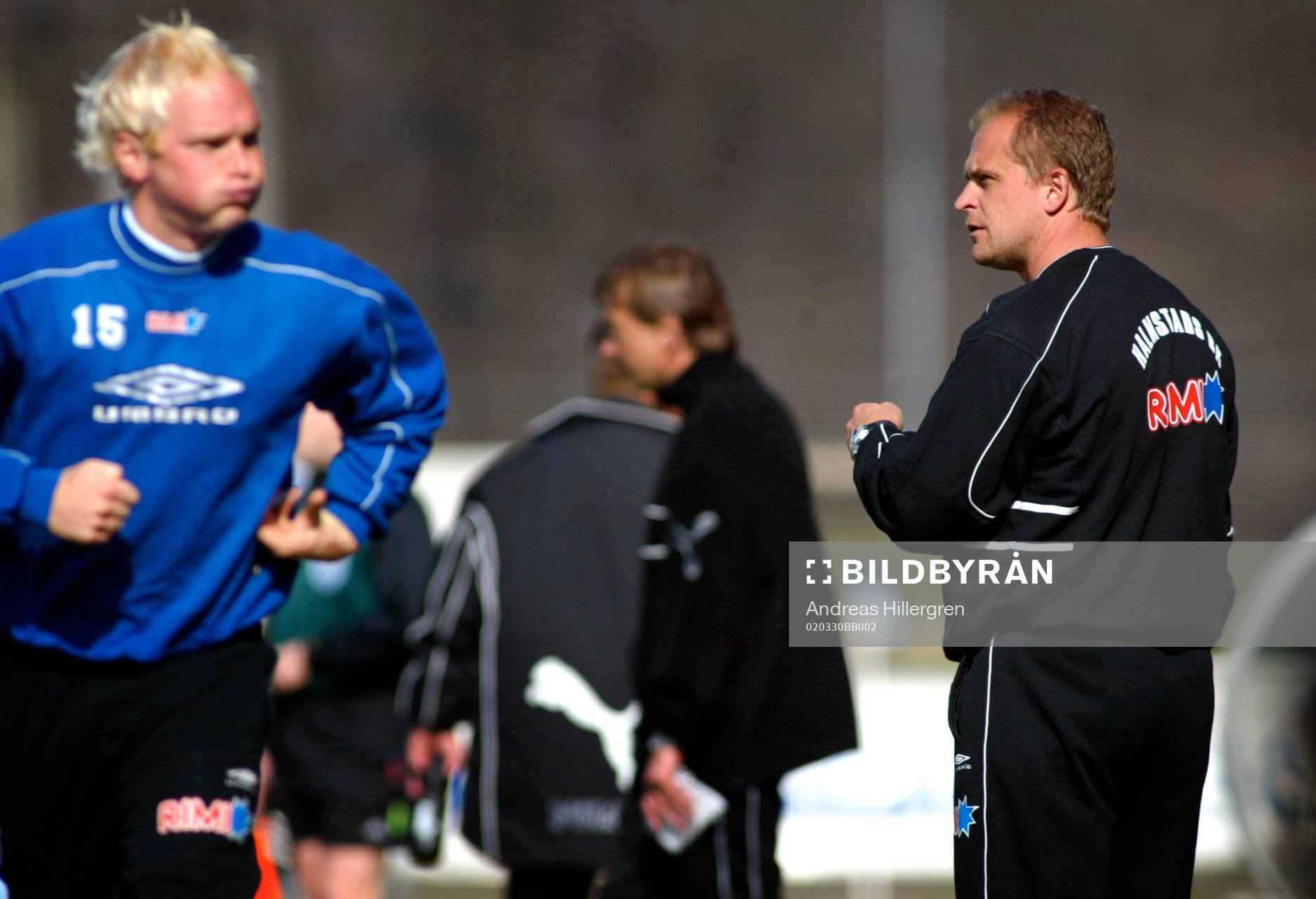  Jonas Thern, tränare Halmstads BK.