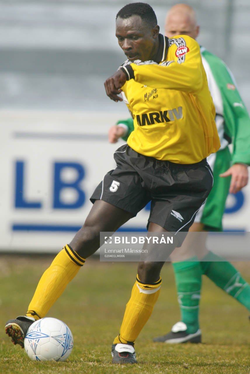  Mjällbys kenyan Thomas Juma