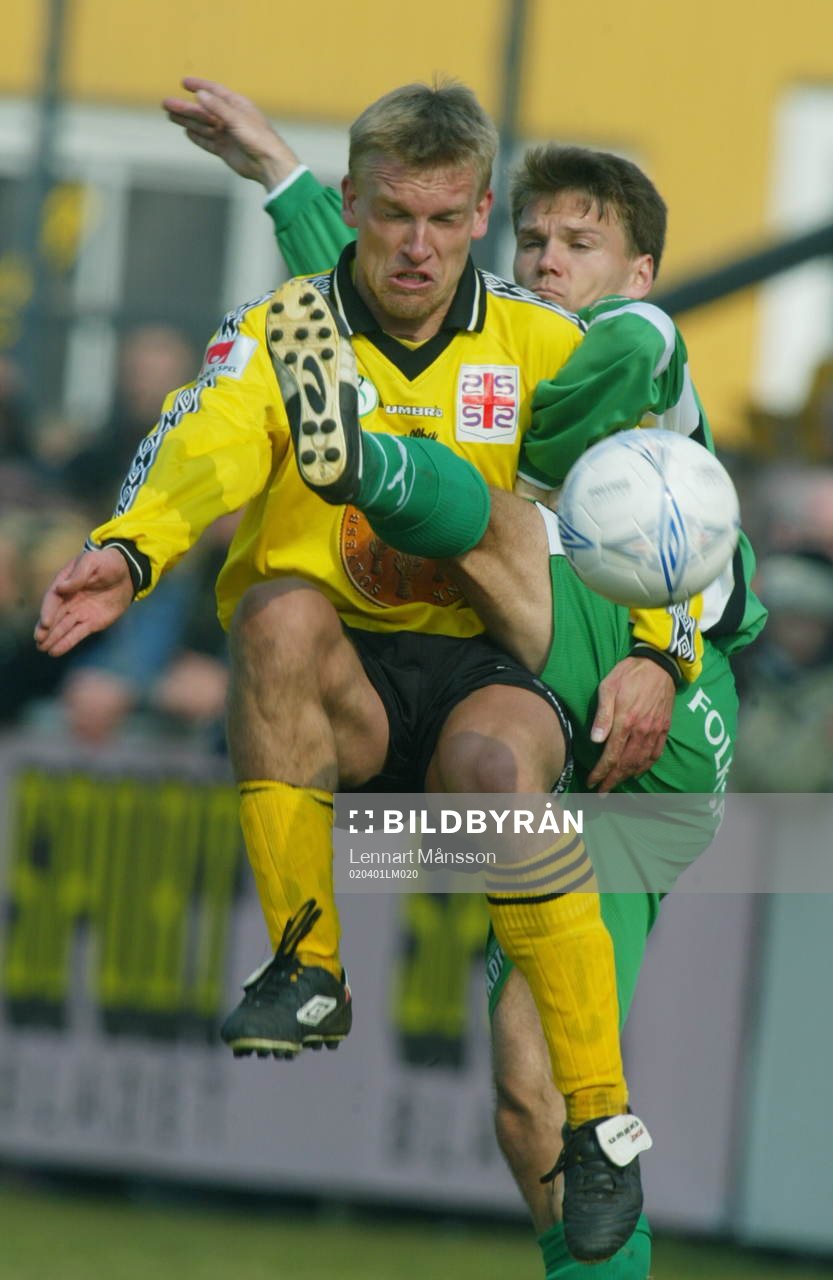 Mikael Hellström och Håkan Bengtsson i tuff duell