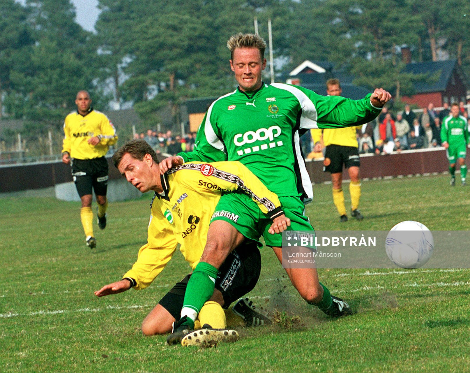 Thomas Westergren, Mjällby och Peter Markstedt, Hammarby