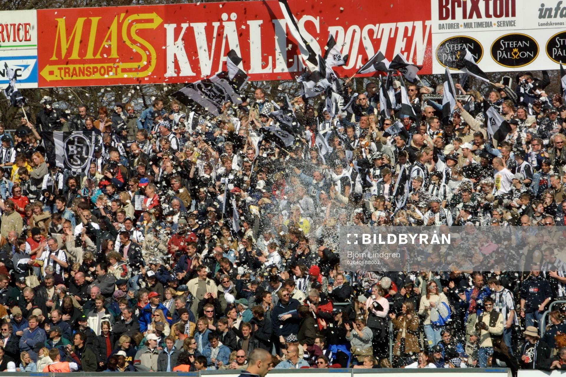 Fotboll, Allsvenskan, Landskrona Bois, heja-klack,