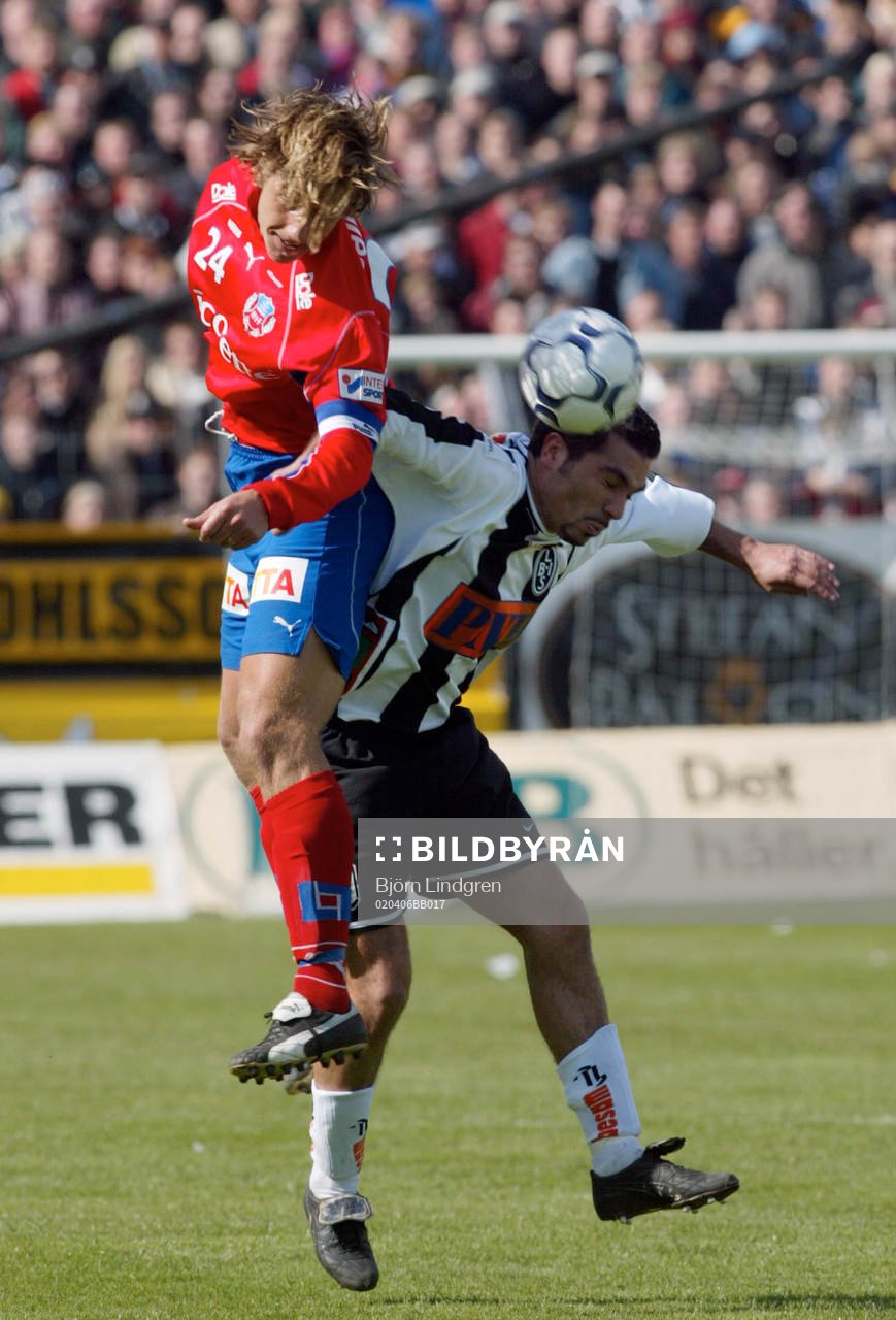 Jesper Jansson och Hasan Cetinkaya, nickduell, nick, duell,