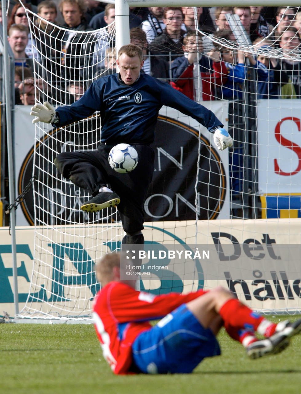 Mats Svensson, målvakt, Landskrona