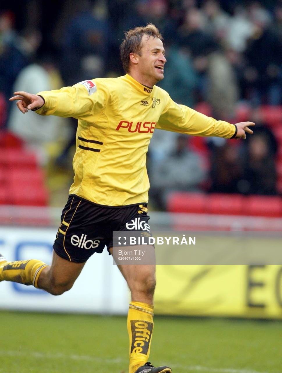 Hasse Berggren jubel