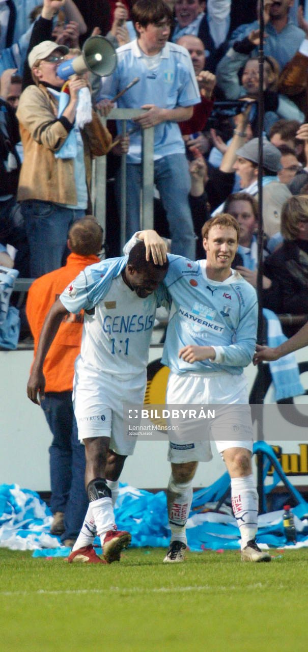 Peter Ijeh och Niklas Skoog, Malmö jublar, jubel