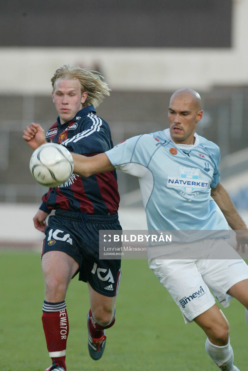 Mikael Dorsin, Djurgården och Daniel Majstorovic, Malmö