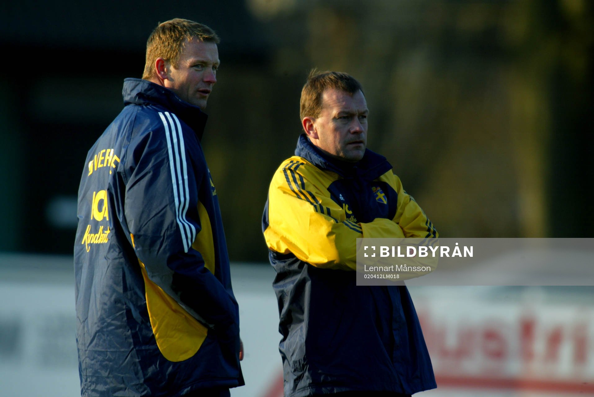 Fotboll U21, Sverige, Förbundskapten Torbjörn Nilsson och