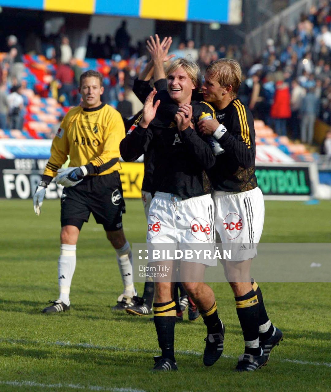 Andreas Andersson blev matchvinnare för AIK, här