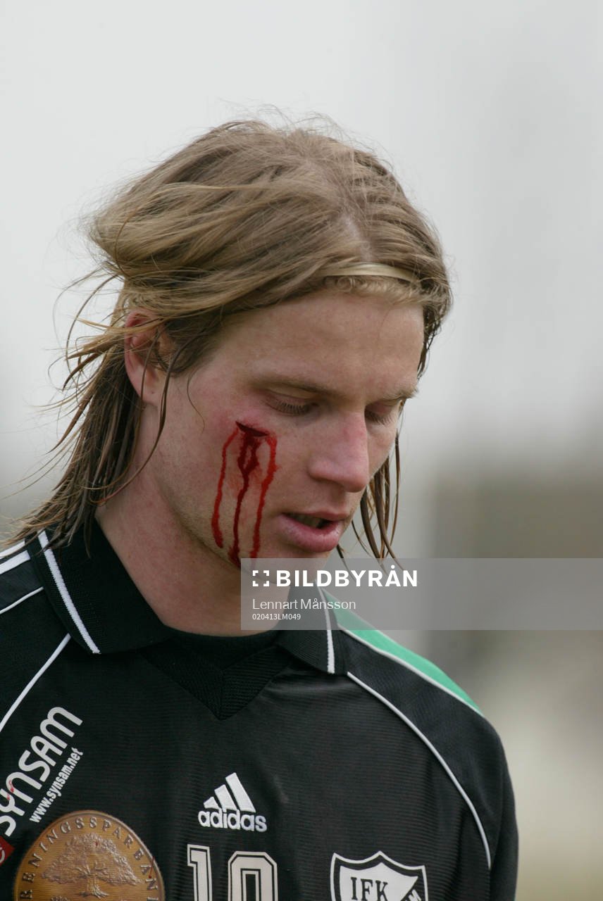 Fotboll, Fredrik Hana Andersson, IFK Hässleholm, har