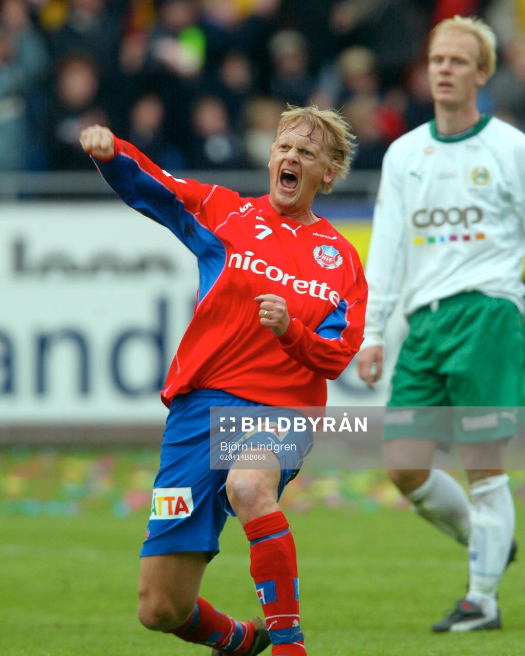  Ulrik Jansson, Helsingborg, jubel