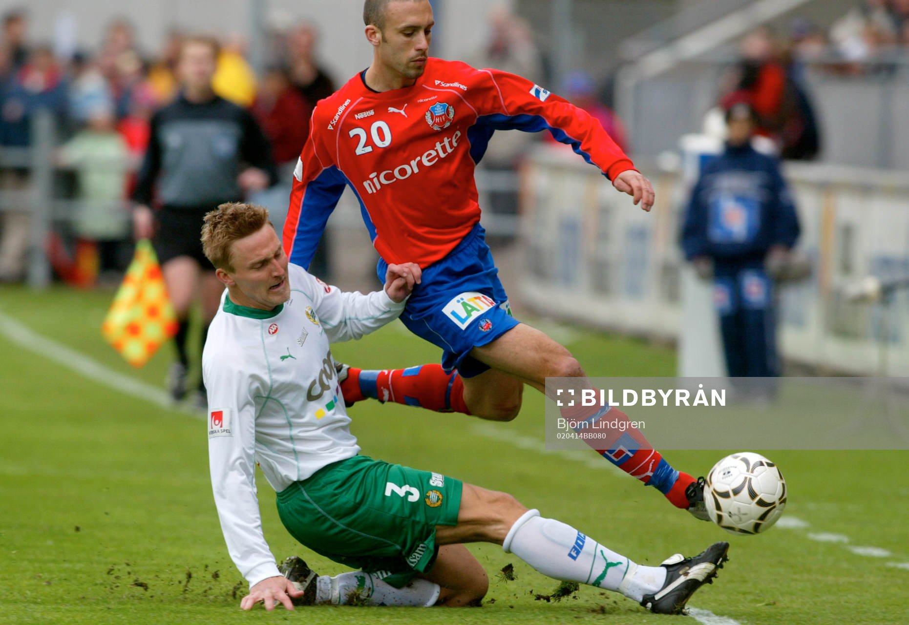 Jonas Stark, Hammarby och Rade Prica, Helsingborg