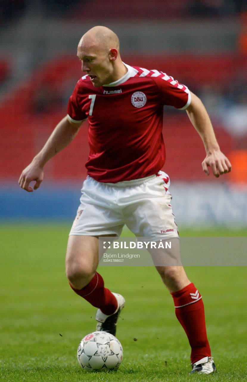Fotboll, landskamp, Thomas Gravesen, Danmark