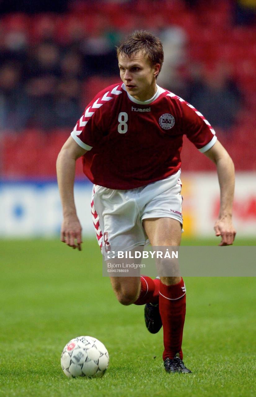 Fotboll, landskamp, Jesper Grönkjaer, Danmark