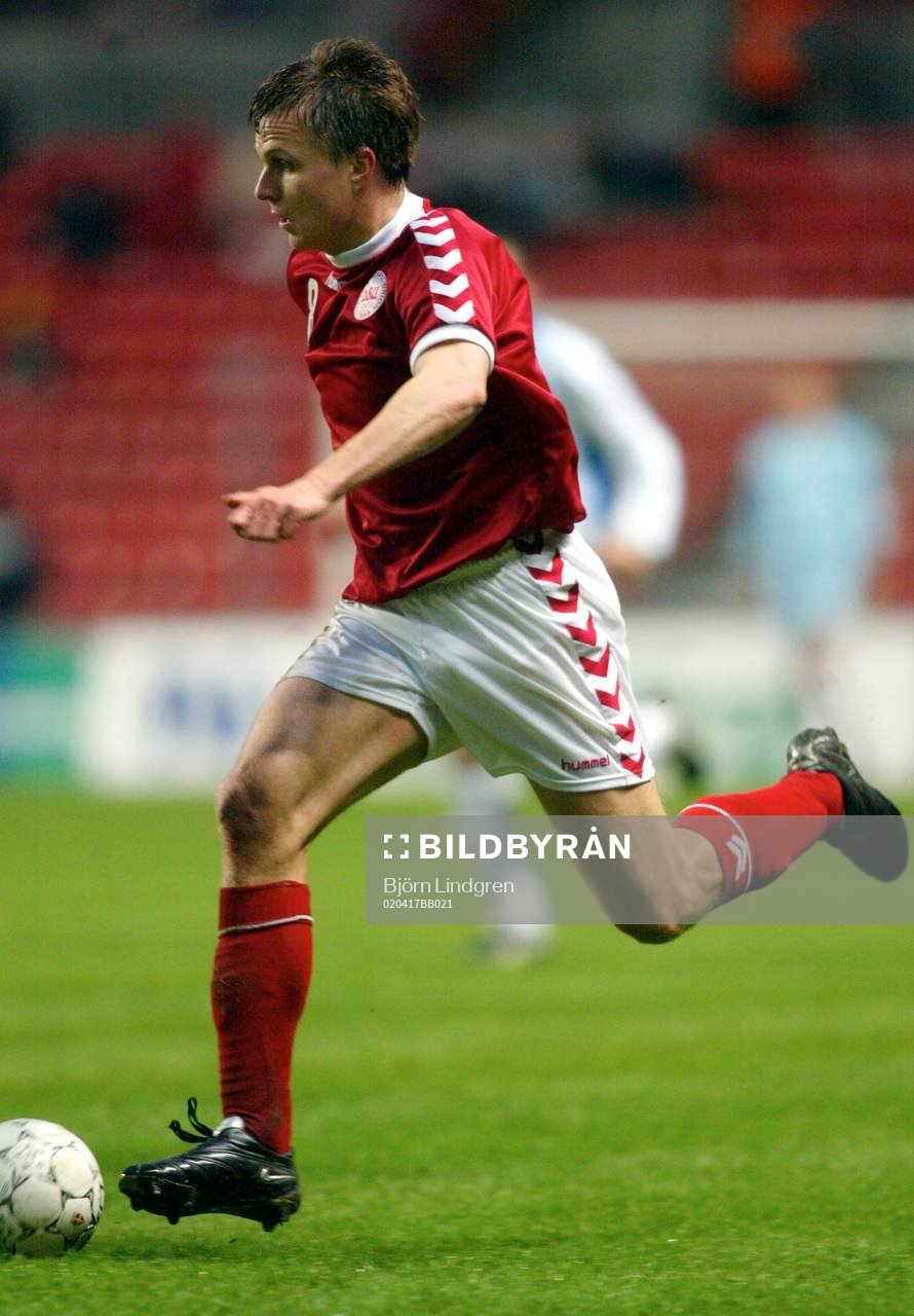 Fotboll, landskamp, Jesper Grönkjaer, Danmark