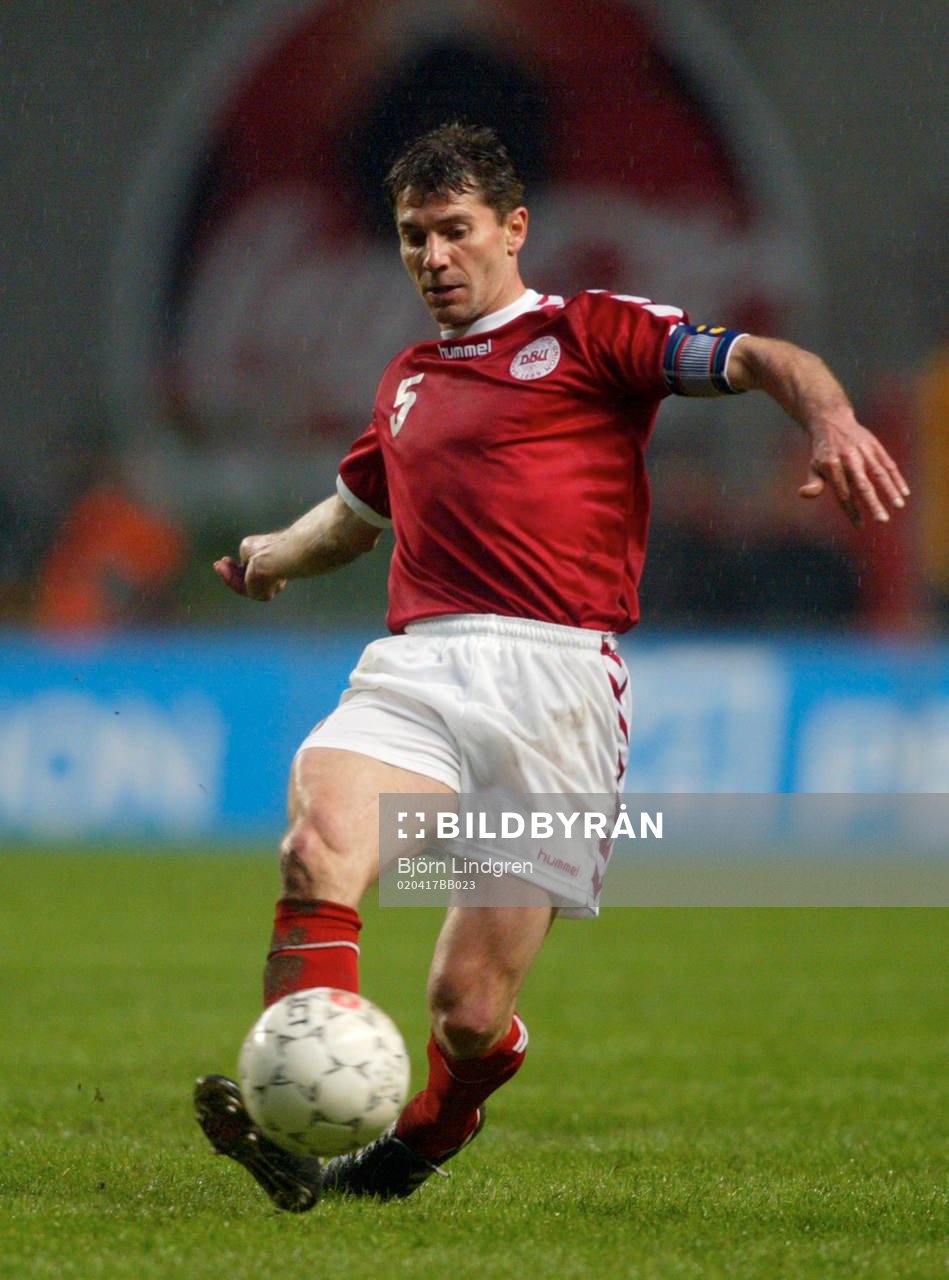 Fotboll, landskamp, Jan Heintze, Danmark 