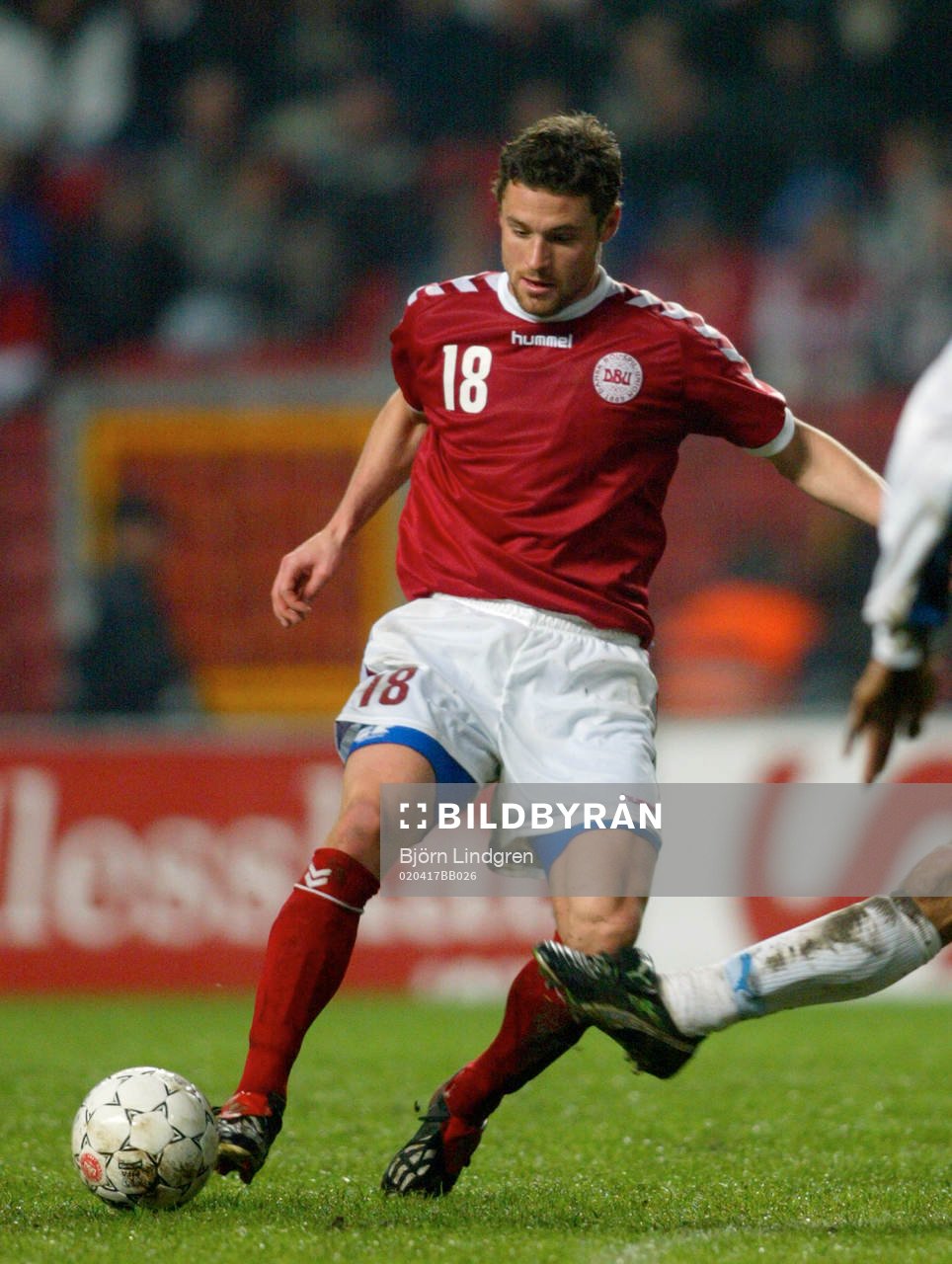 Fotboll, landskamp, Peter Madsen, Danmark