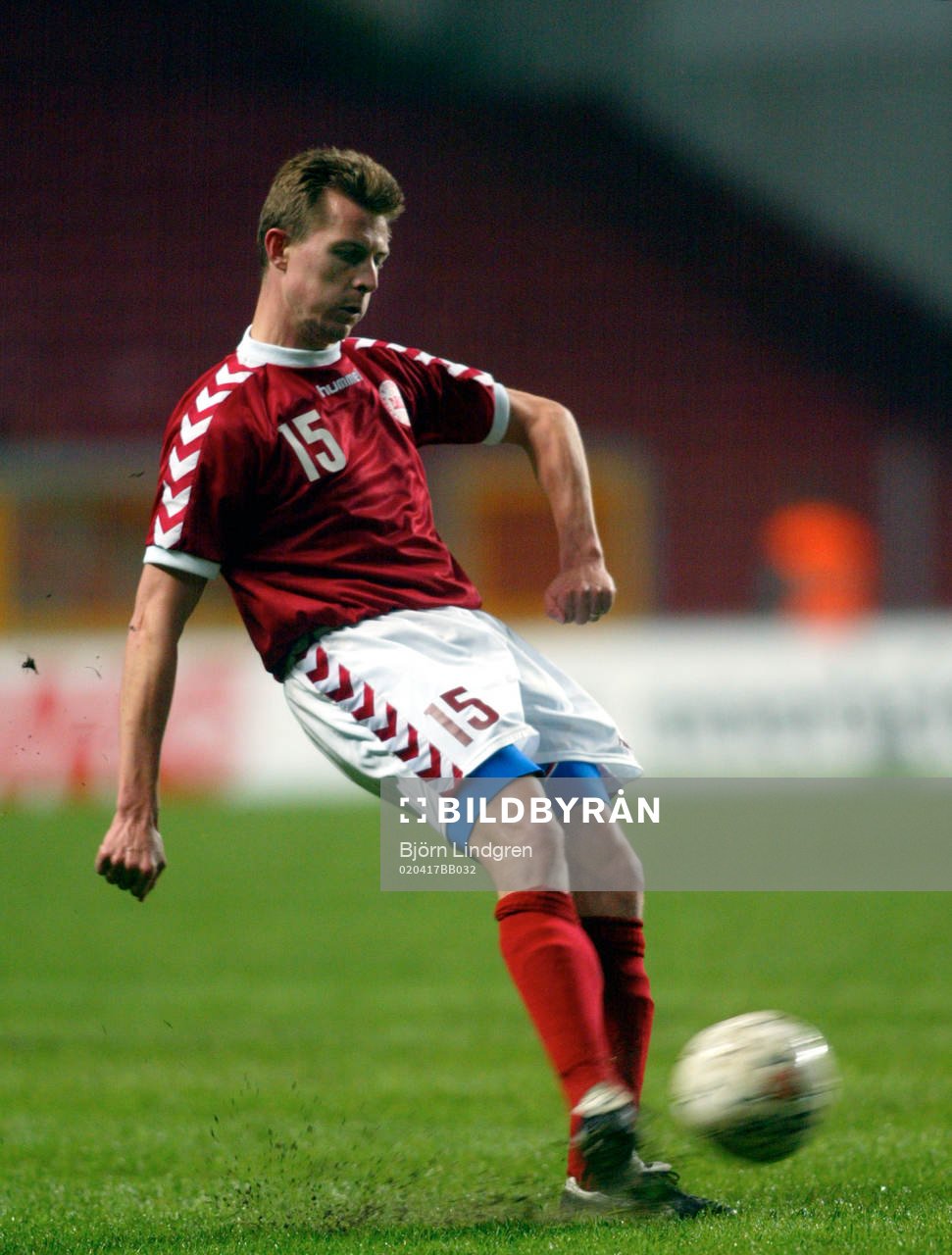 Fotboll, landskamp, Jan Michaelsen, Danmark