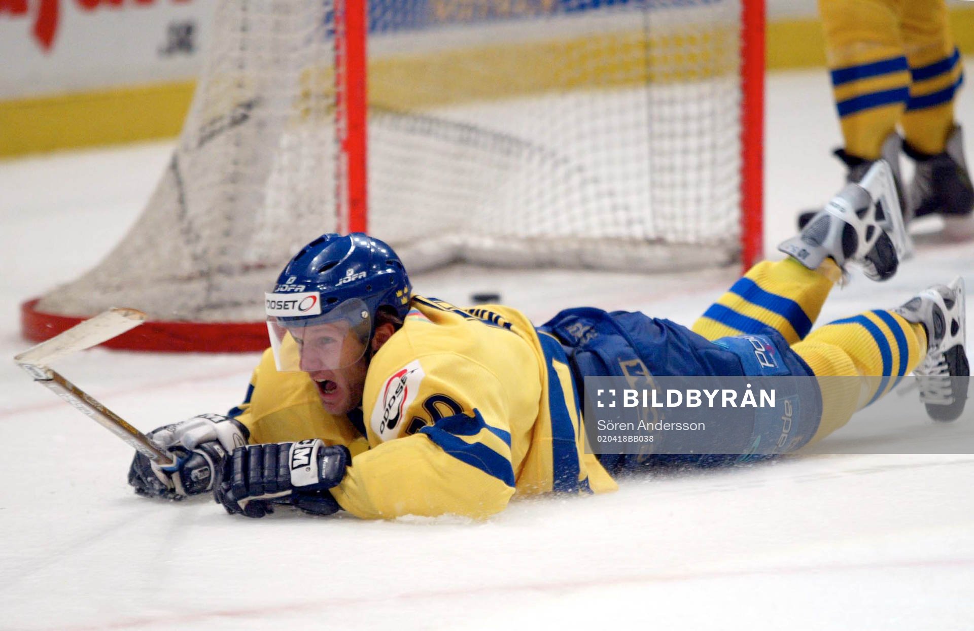 Nils Ekman gör 4-2 målet
