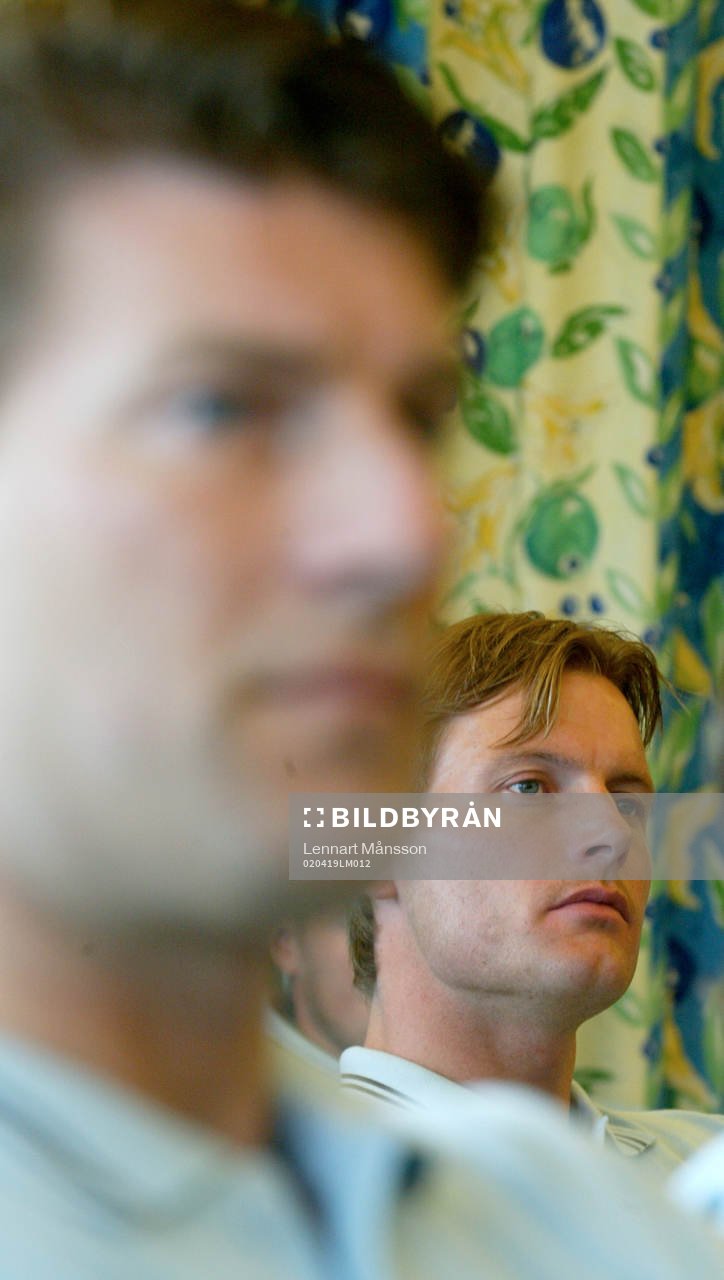 Brian Steen Nielsen, bakom Michael Laudrup