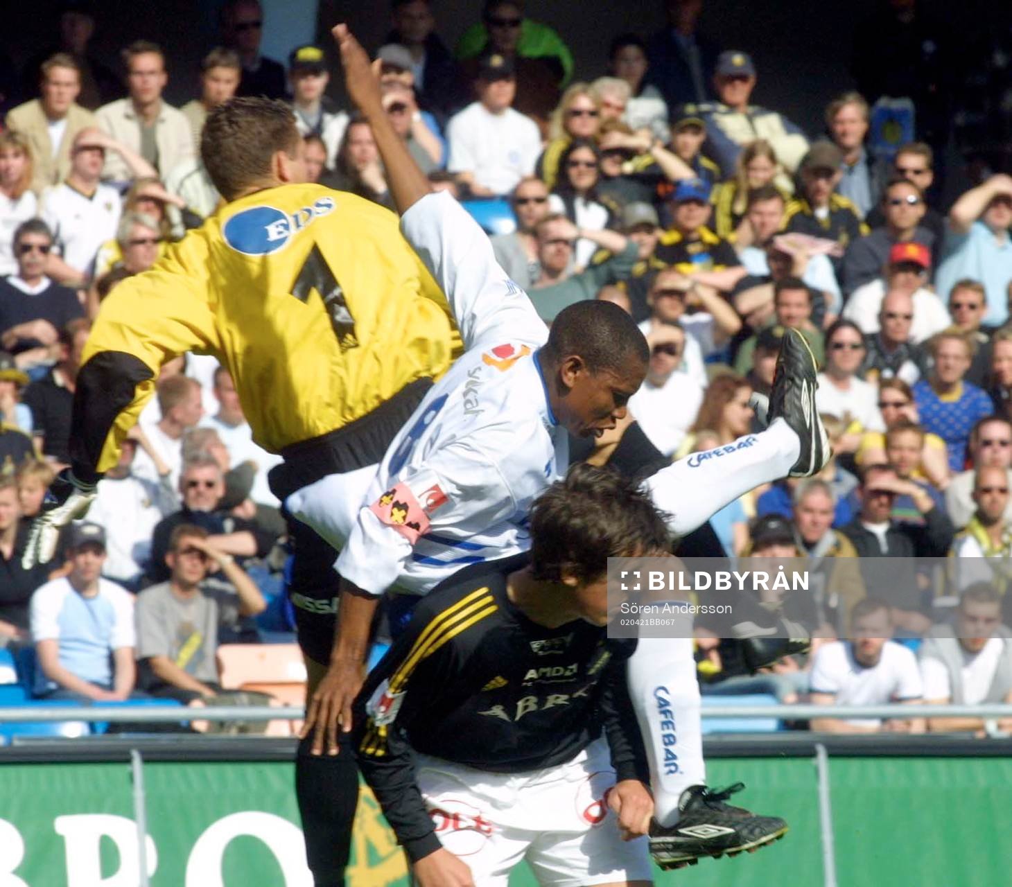 Issah Mohammed, Norrköping och Daniel Andersson och Per