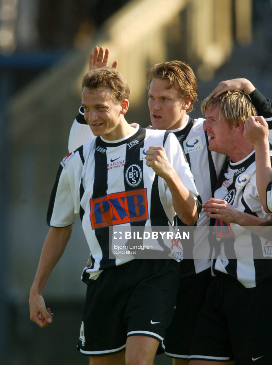 Fotboll, Allsvenskan, Landskrona, jubel, Magnus Torvaldson,