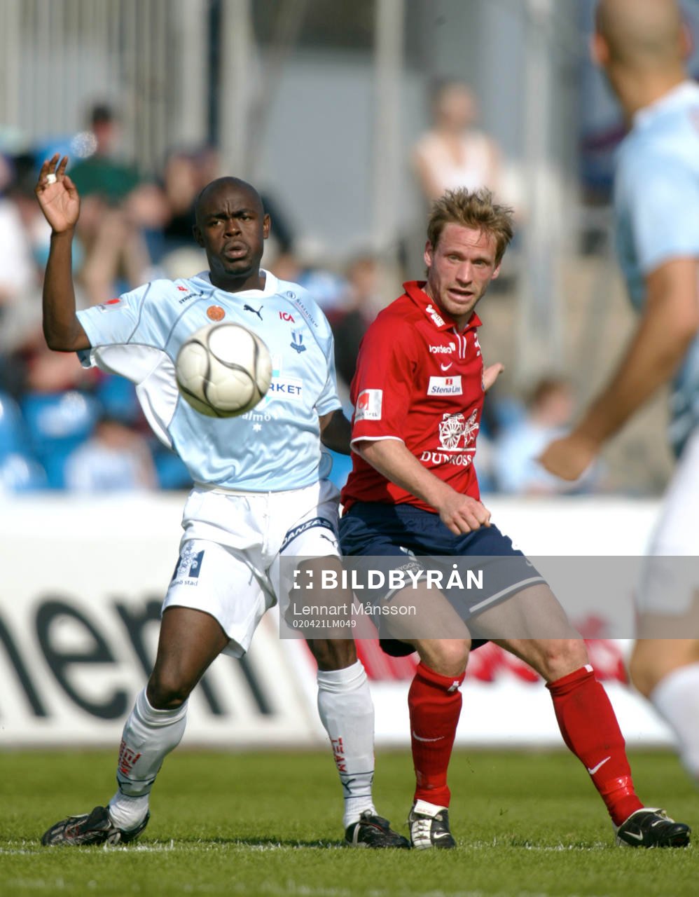 Joseph Elanga, Malmö FF och Martin Ulander, Örgryte