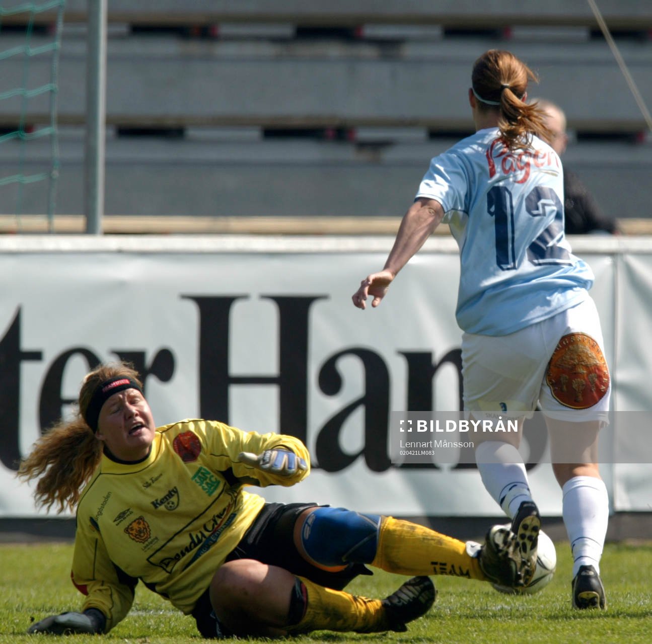 Helena Andersson, Kenty. Målvakt