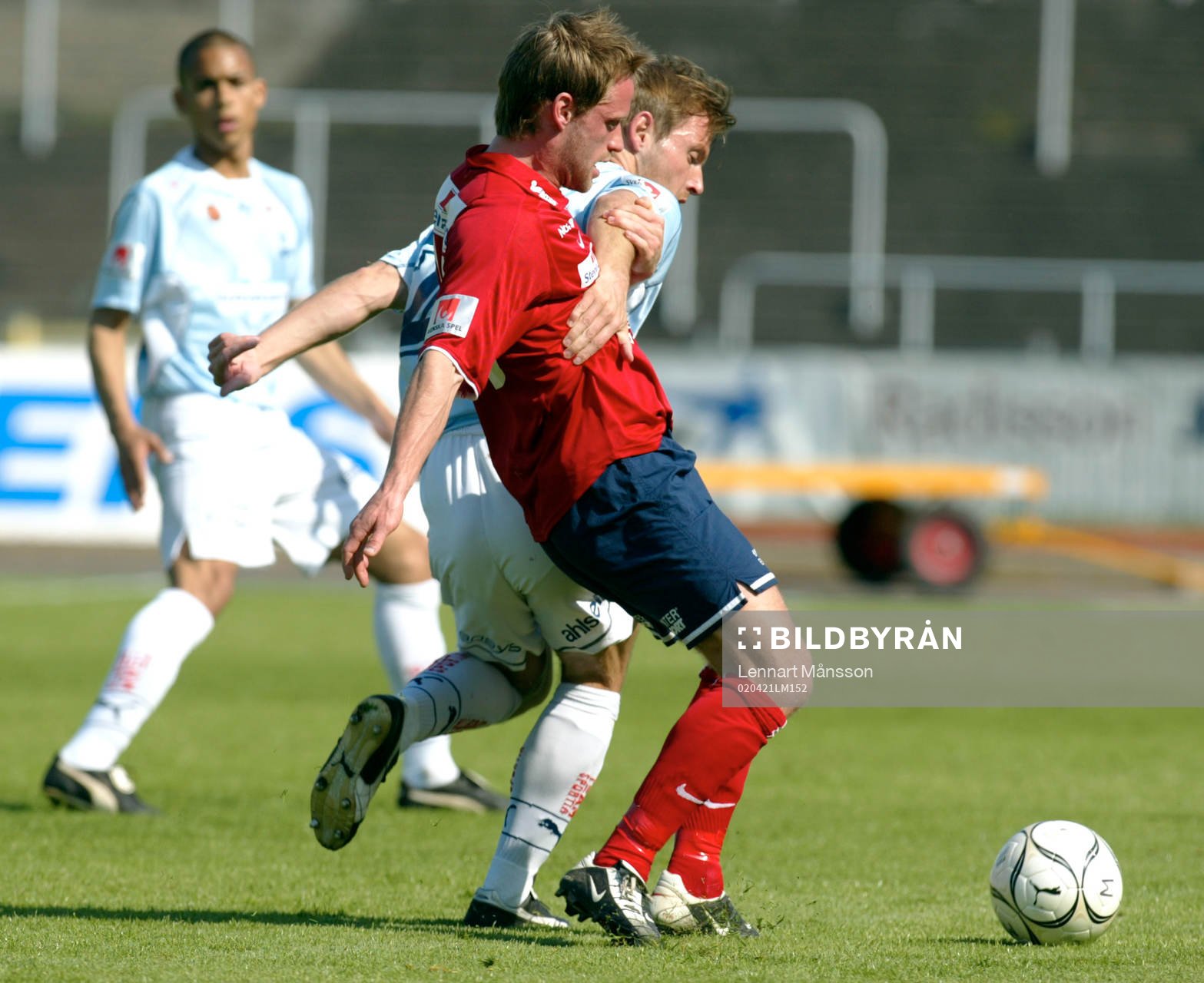 Martin Ulander, Örgryte. Fasthållning