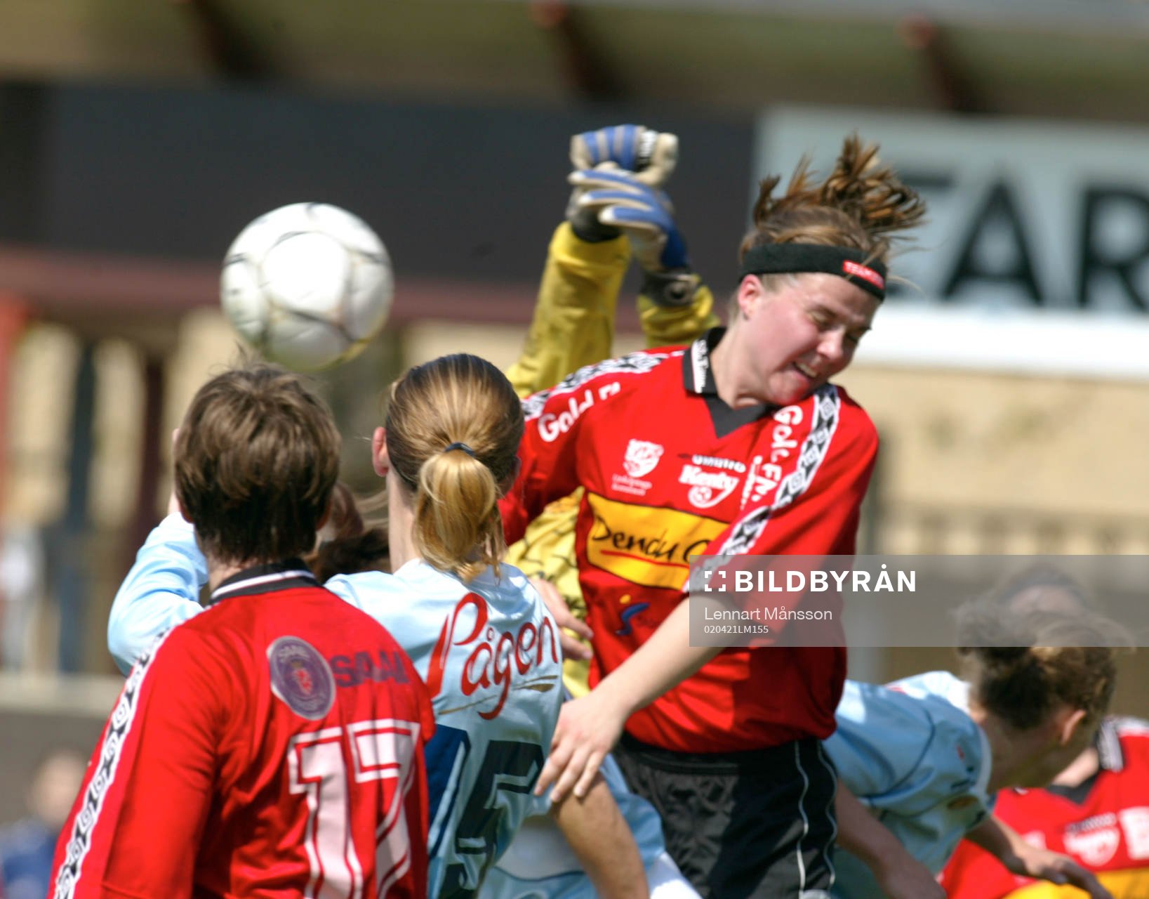 Fotboll, dam, damallsvenskan,  Malmö FF - Kenty