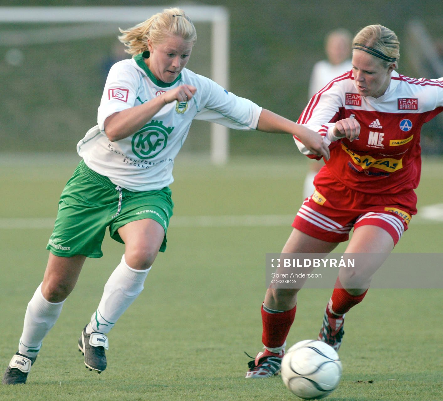 Malin Söderlind, Hammarby och Linda Fagerström, Älvsjö