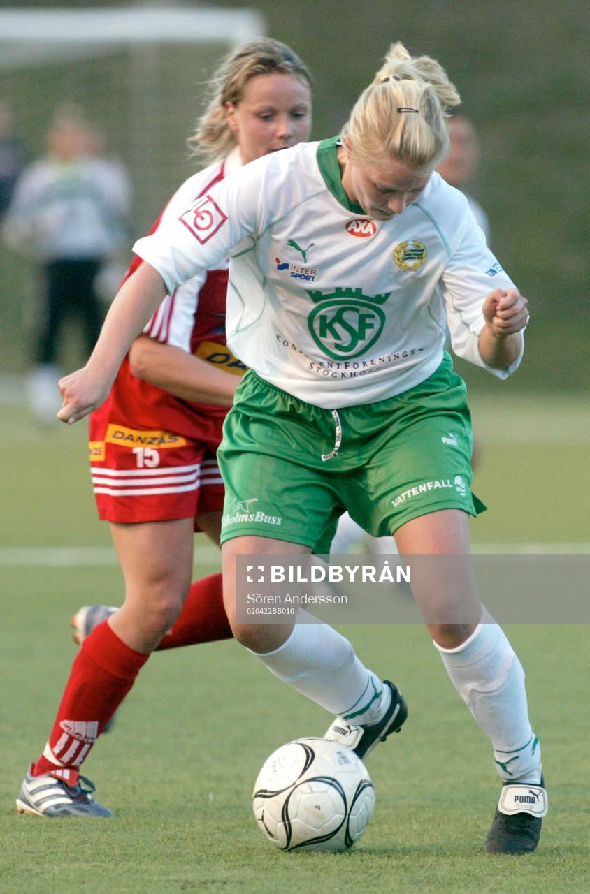 Malin Söderlind, Hammarby och Jenny Curtdotter, Älvsjö
